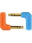 Chroma Jacks (Blue) | 6.3mm Erkek - 3.5mm Dişi Stereo Kulaklık Ses Adaptörü | 2