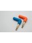Chroma Jacks (Blue) | 6.3mm Erkek - 3.5mm Dişi Stereo Kulaklık Ses Adaptörü | 3