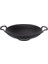 Döküm Wok Tava, Metal Kulplu, 38CM, Siyah 4
