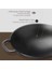 Döküm Wok Tava, Metal Kulplu, 38CM, Siyah 7