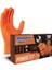 Dolphin Powergrip Ekstra Kalin Turuncu Nitril Eldiven (50 Adet/kutu) 1