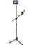 190CM Maksimum Uzunluk Mikrofon Standı Multi Fonksiyonel 2in1 Mikrofon ve Tablet Stand 1