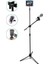 190CM Maksimum Uzunluk Mikrofon Standı Multi Fonksiyonel 2in1 Mikrofon ve Tablet Stand 2