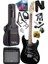 RPH-30BK-35AMP Gül Klavye Strat Kasa Sss 35W Elektro Gitar Seti 1