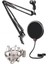 NB40X Set Rode Nt1-A Için Mikrofon Standı Filtre Shock Mount 1