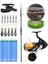 Hazır Olta Seti Okuma Alaris Light Tele Surf 420CM 100-250GR Surf Kamışı &shimano Makina Socorro 6000 Sw 1