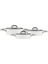 x Refika Birgül Swiss Crystal Creamy Metal 6 Parça Sahan Set Krem 7