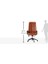 Ofis Sprite Müdür Koltuğu - Taba 3