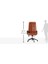 Ofis Sprite Müdür Koltuğu - Taba 7