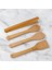 Bambu Servis ve Spatula Seti 4'lü Set, 4 Adet Bambu Servis Seti - Rustik Şıklıkla Sofranızı 5