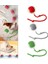 Akıllı Kedi Oyuncağı, Otomatik Yuvarlanan Interaktif Top, Hareketli Kuyruk, USB Şarjlı, LED 4