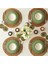 Maison Monica Stoneware 12 Parça 4 Kişilik Yemek Takımı Yeşil 7