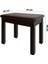 Midex TBX-144SR Üst Kalite Piyano Taburesi Gizli Bölmeli Kahve Renk (32X54X48) 2