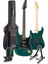 GLC-40GR Profesyonel Elektro Gitar Yeşil (Stand Gigbag Askı Capo Tuner Pena Kablo Yedek Tel) 2