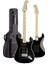 MAP-45BK-ST Siyah Elektro Gitar Seti Hss Manyetik Maple Klavye Strat Kasa 3