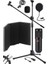 Pack Set-1 BM800 Mikrofon + Stand + Yalıtım Paneli + Filtre + Ses Kartı 2