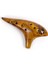 At Seramik Ocarina Enstrümanı, 12 Ton Alto C Şarkı Kitabı Taşıma Çantası Teşhir Standı 5
