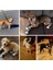 Köpek Ayakkabıları, 4 Adet Nefes Alabilir Köpek Botları, Kaymaz Tuval Spor Ayakkabıları 7