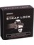 Universelle Strap Lock Gurtsicherung, Schwarz, Von D'addario 4