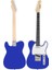 TLX-50BL Tele Kasa Maple Klavye 2 Single-Coil Manyetik Elektro Gitar 4
