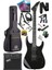 GRADE-25AMP Black Rosewood Yüksek Kalite 25W Amfili Elektro Gitar 1