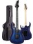Grade-St Blue Rosewood Klavye Hh Yüksek Kaliteli Elektro Gitar 3
