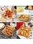 Airfryer Pişirme Kağıdı,xl-Xxl Büyük Boy, Kare, 50 Adet Hava Fritöz Parşömen Fırın Kağıdı 4