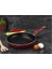 Granit Tava, 28CM, 3.4 mm Gövde, Yapışmaz, Kırmızı 5