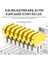 CAT5E RJ45 Jack Ethernet Konnektörü Altın Kaplama 100 Adet 3