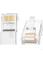 CAT5E RJ45 Jack Ethernet Konnektörü Altın Kaplama 100 Adet 6