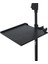 Mikrofon Standı, Clamp-On Utility Shelf 9 Inç x 2 Inç Yüzey 10 Pound Taşıma 1