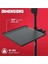 Mikrofon Standı, Clamp-On Utility Shelf 9 Inç x 2 Inç Yüzey 10 Pound Taşıma 5