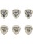Hetfield'ın Beyaz Dişi Özel 1.0mm Akış Gitar Seçim Kalay (PH122T100) 6