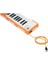 Microlab 25 Tuş Slimkey Micro Keyboard, Turuncu 7