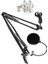 NB40 Mikrofon Standı + Pop Filter + Shock Mount (50X50 Büyük Boy) 1