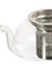 Epinox Cam Bitki Çayı Demliği 600 ml - Çelik Süzgeçli Demlik 4