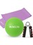 3'lü Pilates Seti – 20 cm Mini Denge Topu + 120X15 cm Direnç Bandı + Sünger El Yayı 1