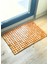 40X60 cm Bambu Banyo Matı Kaymaz Suya Dayanıklı Dekoratif Bej 1