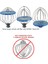 Kitchenaid Stand Mikser Aksesuarları Için Çırpma Silahisi Pro 6 Telli Karıştırma Kafası Dağılış Önleme Anti-Pison (Yurt Dışından) 3