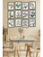Dekorize Mdf Tablo Seti 12 Parça - Salon Oturma Odası Için Duvar Dekoru Çerçeve Görünümlü Onk Seri 13 x 17 Onk 1014 2