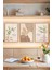 🌿 Smiling Flower Minimalist Tablo Seti – Uv Baskılı, Çerçevesiz CRVS1062 13 x 17 1