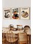 ☕ Kahvaltı Keyfini Duvarlarınıza Taşıyın – Çerçeveli 3’lü Kahve Temalı Tablo Seti CRV1019 23 x 32 2