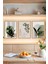 🖼️ Botanik Minimal Yüz – Modern Doğanın Zarafeti 3'lü Mdf Tablo Seti CRVS1030 13 x 17 1
