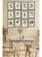 Dekorize Mdf Tablo Seti 12 Parça - Salon Oturma Odası Için Duvar Dekoru Çerçeve Görünümlü Onk Seri 1027 13 x 17 2