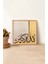 Ahşap Çerçeveli Mdf Kare Tek Tablo (Kendi Tablo Setinizi Oluşturacağınız Liste) Islami 23 x 23 Çerçeveli TX1044 1