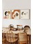 ☕ Kahve Temalı 3’lü Tablo Seti | Sade Modern Stil | Uv Baskı – Mdf – Ahşap Çerçeve KR4045 23 x 23 3