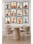 Dekorize Mdf Tablo Seti 12 Parça - Salon Oturma Odası Için Duvar Dekoru Çerçeve Görünümlü Onk Seri 1021 13 x 17 3