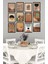 Dekorize Mdf Tablo Seti 12 Parça - Salon Oturma Odası Için Duvar Dekoru Çerçeve Görünümlü Onk 1006 13 x 17 4