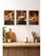 ☕ Kahve Çiçekleri – 3’lü Mdf Uv Baskılı Tablo Seti (3 Ebat Seçeneği) CRVS1017 13 x 17 1