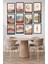 Dekorize Mdf Tablo Seti 12 Parça - Salon Oturma Odası Için Duvar Dekoru Çerçeve Görünümlü Onk Seri 1024 13 x 17 3